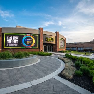The Exterior of the National Comedy Center in Jamestown, NY